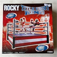 Rocky Title Fight Ring -Never assembled