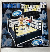 Rocky 3 Title Fight Ring -Never assembled