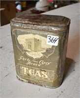 Fort Gary Tea Tin (Dented)