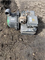 2 inch pacer water pump comes with 5 hp Briggs &