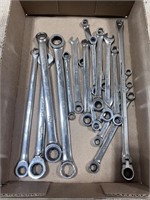 17 Matco Ratcheting Wrenches SAE