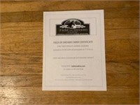 Gift Certificate for riding lesson