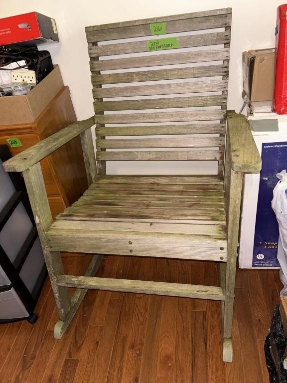 2 Rocking Chairs, removable cushions