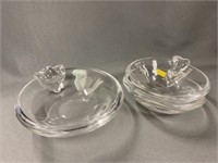(3) Pieces of Steuben Glass