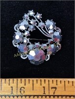 Weiss rhinestone brooch