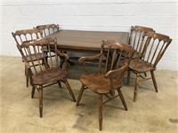 7 PC. Cushman Table & Chair Set