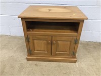 Pine Small TV Stand