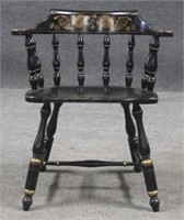 Wood Spindleback Arm Chair