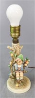 Hummel Goebel "Apple Tree Boy" Lamp