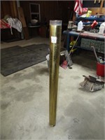 4" X54" BRASS PIPE W/ THREADS