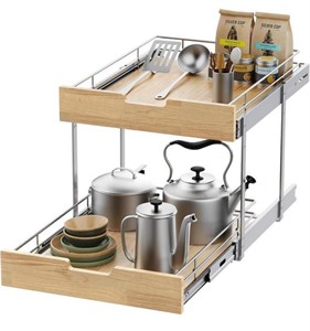 SIKAROU PULL OUT CABINET ORGANIZER,HEAVY-DUTY