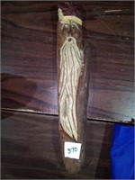 Wood carving Santa