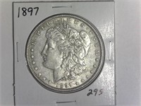 1897 Morgan Silver Dollar