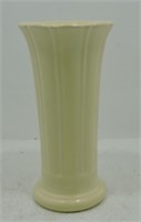 Vintage Fiesta 8" flower vase, ivory