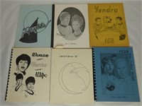 Group of Star Trek Fanzine Books