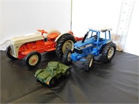 TRACTORS AND SMALL  TANK