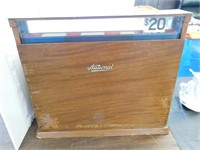 ANTIQUE WOOD "THE NATIONAL CASH REGISTER OF CANADA