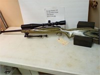 Savage 110 bull barrel Rif. 8x63 BSA scope