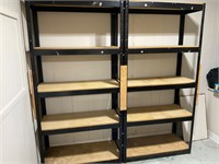 Metal Shelving Unit