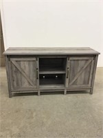 Modern Rustic Credenza with Sliding Barn Doors
