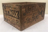 Vintage Lenox Soap Advertising Dovetailed Box