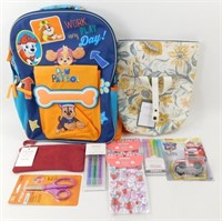 * New Paw Patrol Backpack & Toys, Miscellaneous