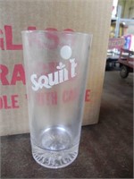 Vintage 1970's Squirt Soda Glasses (new old stock)