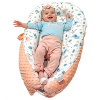Hiseeme Baby Lounger Cover Baby Nest Cover 100% Co