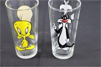 Character Glass Sylvester & Tweety