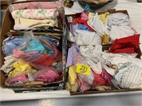 3 BOXES OF FABRIC / SOFT GOODS