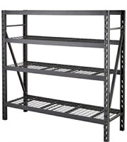 New MAXIMUM, Adjustable 4-Shelf Heavy Duty Steel M