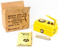 Cold War Era Geiger Counter & Pocket Dosimeter