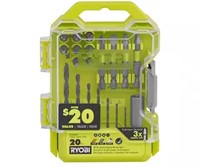 RYOBI 20pc Drill and Impact Drive Kit NEW