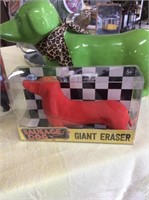 Wiener dog eraser