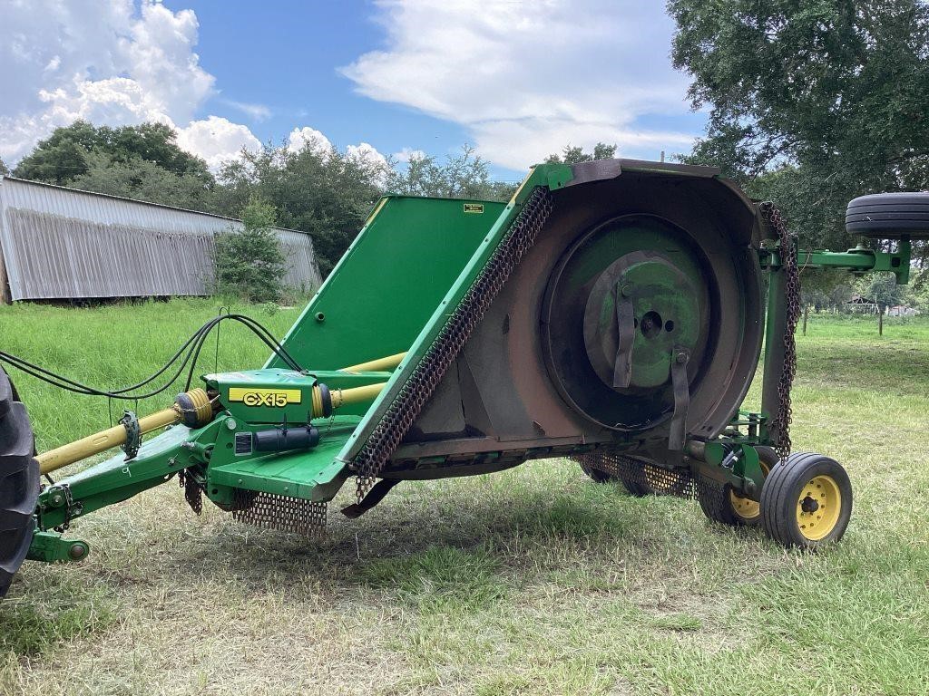 JD CX15 15 ft Brushhog