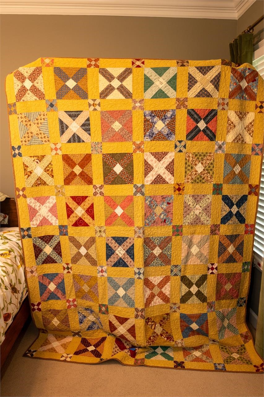 Handmade family quilt