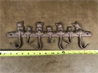 Cat Tail Metal Coat Hanger