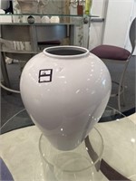 Large white vase