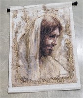 "Jesus" Scroll Tapestry