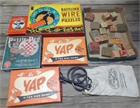 Vintage Toys, Puzzles, Tom Mix Circus