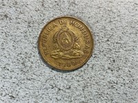 Coin from Honduras