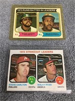 1972 Strikeout Leaders - Carlton/Ryan and