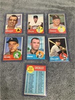 7 - 1963 Topps Baseball Cards
