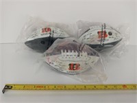 2007 Cincinnati Bengals Miniature Footballs