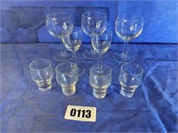 Wine Glasses, Stemware, Shot Glasses