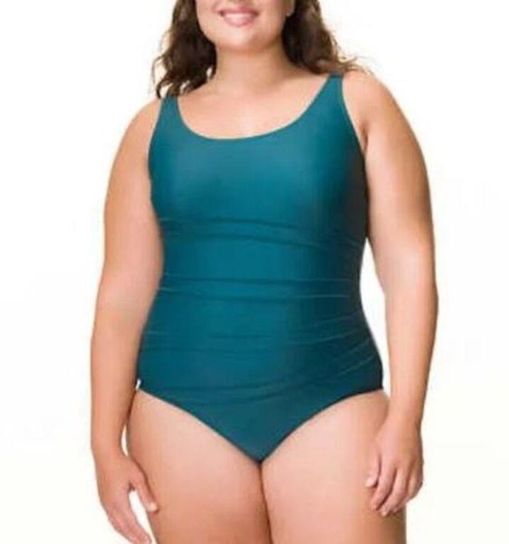 Roots Women's 18 Swimwear One Piece Swimsuit, Teal