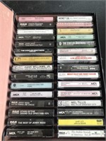 Selection of Vintage Country Cassette Tapes