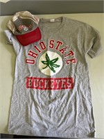 Ohio State buckeyes hat, and tee small