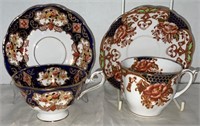 English cups & saucers.