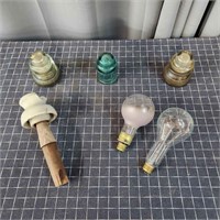 G2 6Pc Light bulbs Insulators